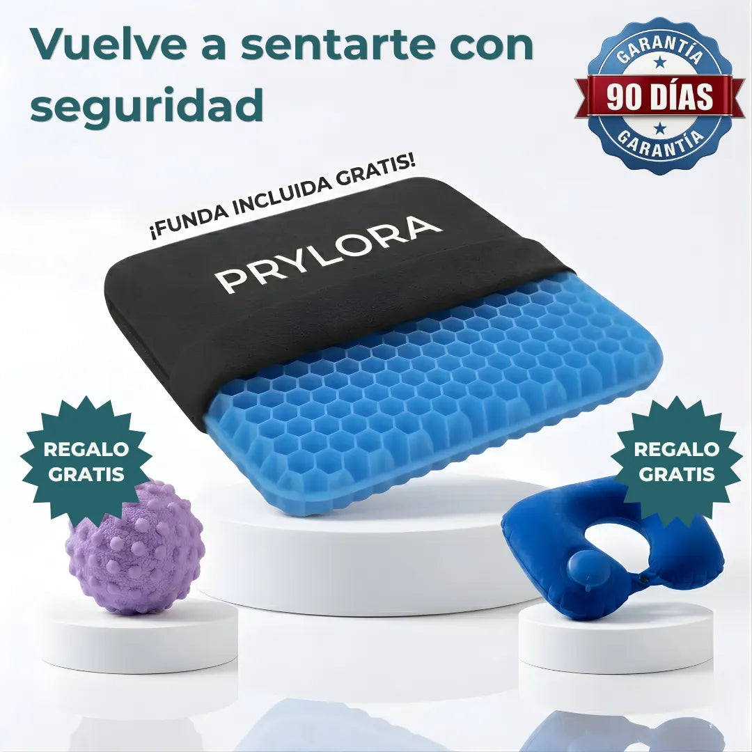 Cojín de Gel Prylora | Alivio instantáneo del dolor desde el primer uso
